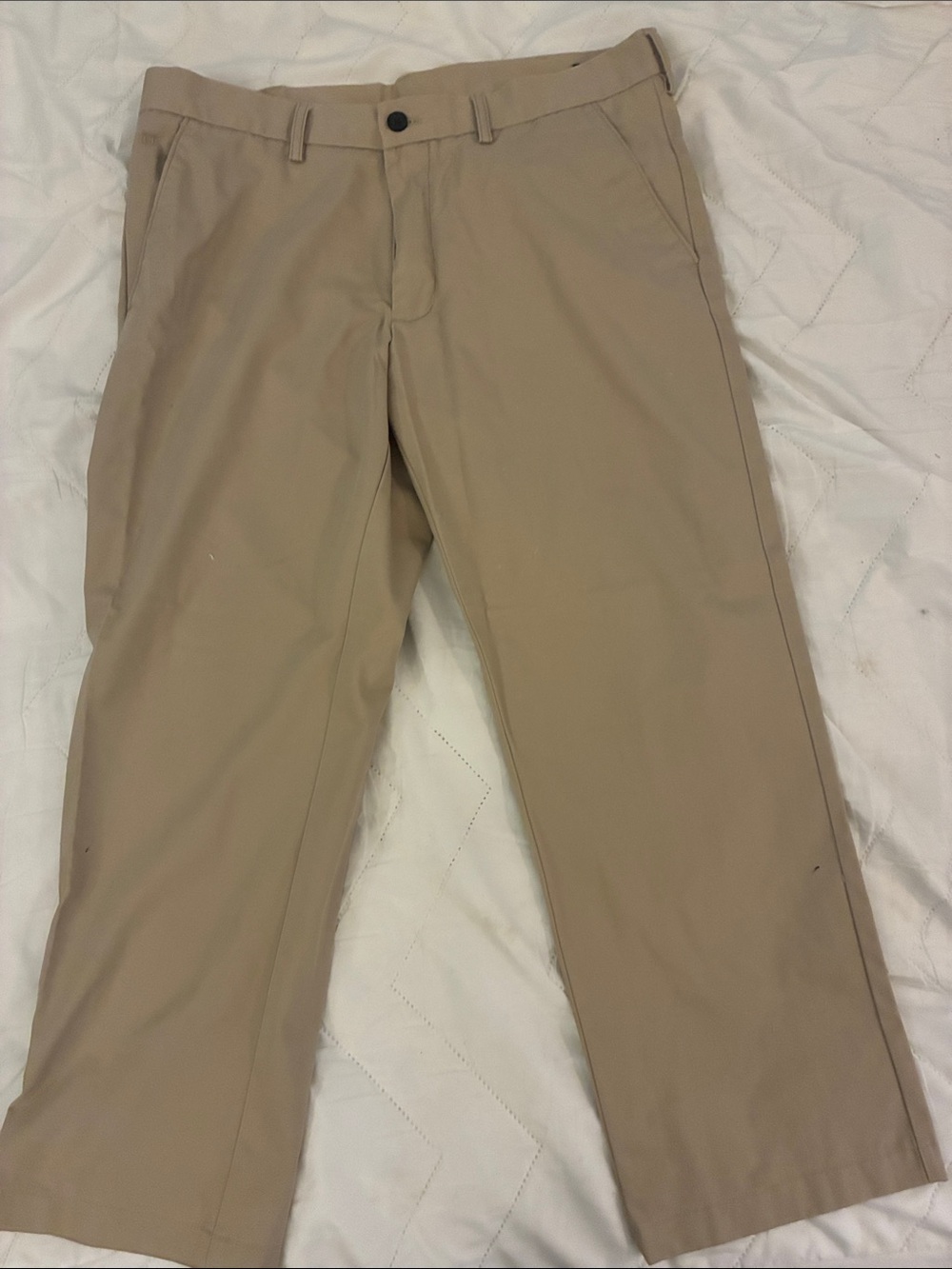 Haggar Classic Straight Fit Chinos - Khaki